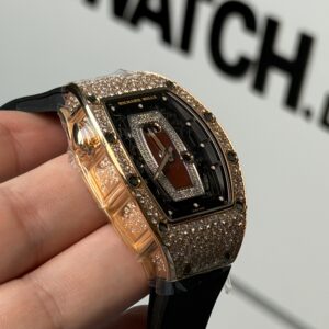 Richard Mille Diamond Rose Gold Skeleton
