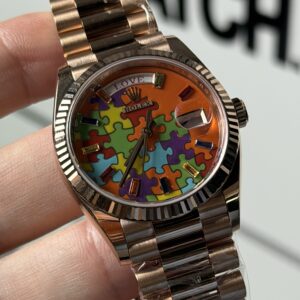 Rolex Datejust "Love Puzzle" Rose Gold